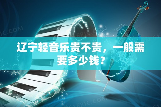辽宁轻音乐贵不贵，一般需要多少钱？