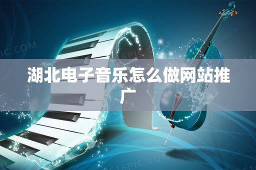 湖北电子音乐怎么做网站推广