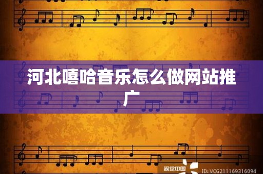 河北嘻哈音乐怎么做网站推广